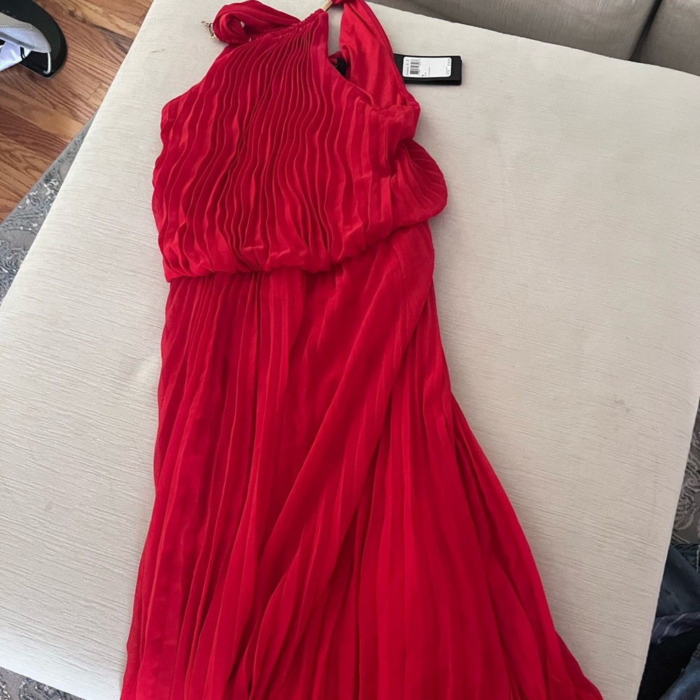 NWT red halter neck maxi dress from Guess